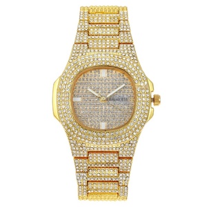 Orologio da <span class=keywords><strong>donna</strong></span> con quadrante in acciaio con quadrante grande da <span class=keywords><strong>donna</strong></span> con quadrante in diamanti e diamanti - Product Image 6