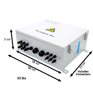 กล่องคอมไบเนอร์แผงโซล่าเซลล์พร้อมสาย6A 120A 1000VC ผลิตภัณฑ์พลังงานหมุนเวียนเรา23117 - Product Image 5
