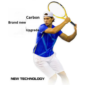 مضرب تنس أصلي من BaboBee مصنوع بالكامل من ألياف الكربون والبوليستر، مقاوم للصدمات، متين، احترافي للمنافسات الخارجية - Product Image 5