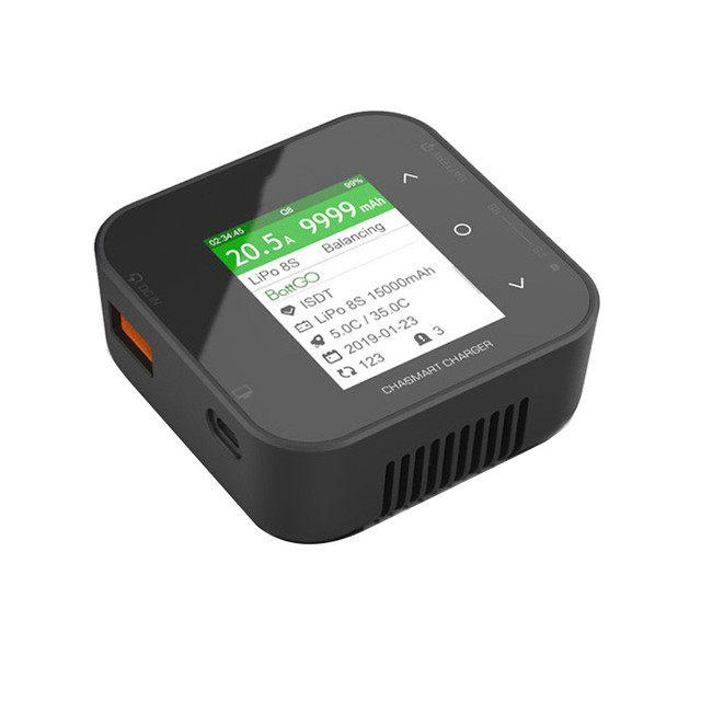 500W 20A 2-8S Pocket Smart Lipo Battery Balance Charger for Lilon LiPo LiHV NiMH Pb RC Models