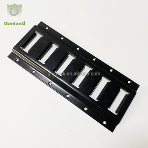 รางเหล็กเคลือบผงสีดำรุ่นใหม่ GL-19115-2 แบบปรับได้สำหรับควบคุมสินค้าในรถบรรทุกและรถพ่วง สำหรับการขนส่งยานยนต์และโลจิสติกส์ - Product Image 2