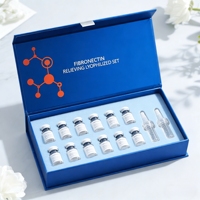 Boîtes cadeaux en papier imprimé de luxe pour flacons de peptides de 3 ml, 5 ml, 10 ml, solutions d'emballage pour flacons de recharge