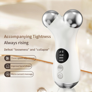 Home Use Microcurrent Facial Sculpting Device ABS Material Double Chin Skin Toning Tool with Heat Facial Massager for Face Lift - Product Image 3