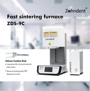 فرن تلبيد سريع عالي الكفاءة من زاهندنت طراز ZDS-9C بدرجة حرارة تلبيد قصوى 1530 درجة مئوية للاستخدام في طب الأسنان - Product Image 3