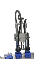 Machine de remplissage et de bouchage automatique tout-en-un pour bouteilles en plastique, idéale pour les contenants d'huile et de parfum