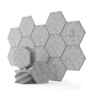 <span class=keywords><strong>Panneau</strong></span> <span class=keywords><strong>acoustique</strong></span> PET hexagonal Conception en nid d'abeille résistante aux intempéries Résistance à l'humidité de 9mm pour terrasses couvertes Conception graphique pour - Product Image 6
