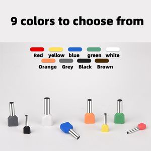 1000 PIÈCES TE0508 0510 0512 7508 7510 7512 Double Barrel 1010 1012 1510 2508 2510 2512 4009 4012 6014 TE10-14 TE16-14 Double Ferrule - Product Image 2