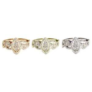 Offre exceptionnelle : Bague en or blanc 18 carats avec diamants naturels 100% en forme de marquise, idéale pour les fiançailles, les mariages et les fêtes - Product Image 4