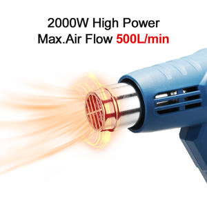 Pistola <span class=keywords><strong>de</strong></span> <span class=keywords><strong>Calor</strong></span> <span class=keywords><strong>de</strong></span> Aire Caliente Modelo Económico DongCheng <span class=keywords><strong>de</strong></span> 2000 W con Temperatura Ajustable <span class=keywords><strong>de</strong></span> 3 Niveles - Product Image 6