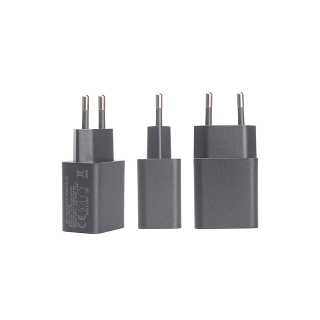 EU US Plug 5V 2A Travel Charger Adapter Universal USB Type-C PC Material Wall Power Supply for Smartphone Tablet Worldwide