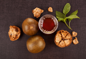 Özelleştirilmiş şartname doğal Luo Han Han özü Mogroside <span class=keywords><strong>80%</strong></span> keşiş meyve özü Mogroside V tozu 25% - Product Image 5