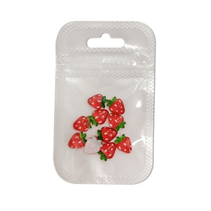 Pineapple Grape Green Apple Lemon Peach Watermelon Cherry Strawberry Resin Nail Rhinestone Stickers Fruit Ornament Nail Art Wear - Product Image 6