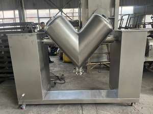 Mezcladora de Polvo Pequeña de 50L y Licuadora de Vitaminas con Agitador, Caja de Engranajes y Rodamientos con Recubrimiento Químico - Product Image 5