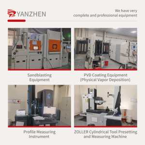 أدوات خراطة CNC من يانزين بحواف كربيدية لقطع الخيوط في أنابيب الزيت الفولاذية عالية الأداء مع طلاء PVD - Product Image 6