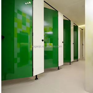 Nhà Máy Giá cao áp Laminate màu xanh nhà vệ sinh phân vùng nhà sản xuất - Product Image 6