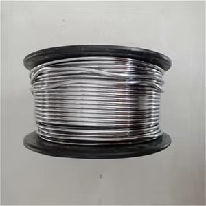 Filamento de plomo crudo para fundición, alambre de plomo sólido en bobina para la producción de piezas pequeñas de plomo mediante fundición y conformado. - Product Image 1
