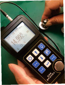 UT700 مقياس سمك بالموجات فوق الصوتية الشغل الرقمي فائق النحافة مع مسبار كريستال واحد عالي التردد - Product Image 5