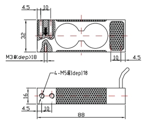 Sup3 tốt nhất Micro Load cell Trọng lượng cảm biến đầu dò giá thực phẩm bán lẻ cân bằng và đếm quy mô lực lượng cảm biến & tải các tế bào - Product Image 2