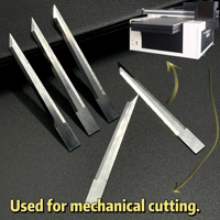 Lames vibrantes numériques en carbure HWR pour découpeuse, couteaux de refendage pour usage industriel, coupe haute vitesse du carton, du tissu et du film
