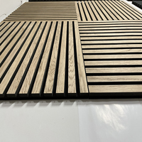 Panneaux acoustiques de plafond incurvés Kasaro, panneaux décoratifs muraux flexibles pour salon, chambre à coucher, cuisine - MDF/PET, panneaux muraux pour animaux de compagnie