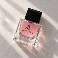 Flacon de parfum carré de luxe en verre 15ml 30ml 50ml 100ml avec fermeture magnétique, emballage personnalisé, vente en gros