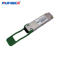 Modul Transceiver Serat Optik Jaringan IP FTTH BIDI 40KM LC SMF QSFP28 LWDM 100G