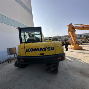 Mini pelle Komatsu d'occasion PC56MR 5Ton Modèle japonais Vente à bas prix! Les composants clés incluent la pompe de boîte de vitesse de moteur - Product Image 3