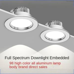 Lámpara de Techo Empotrada LED Moderna de Hierro para el Hogar, 5W-18W, IP65, para Iluminación Interior de Oficina y Sala de Estar - Product Image 2