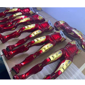 Statua Personalizzata di Iron Man <span class=keywords><strong>Marvel</strong></span> 1/2 Mk50, Scultura in Resina di Iron Man 110cm, Action Figure per Decorazione - Product Image 6