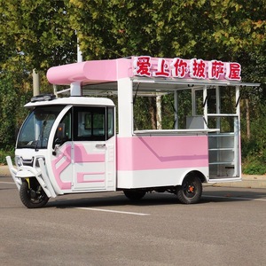 Multi-Functional <b>Electric</b> Three-Wheeled Stainless Steel Rust Resistant Mobile Fast Food Truck Ice Cream Hotdog Snack Service - Product Image 3