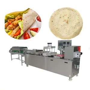 谷物制品制造机/带PLC控制的自动玉米饼chapati制造机