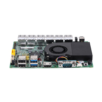 Qotom 6 Intel I211AT Gigabit LAN X86 Itx Mini PC industrial Placa base Firewall Board Fanless