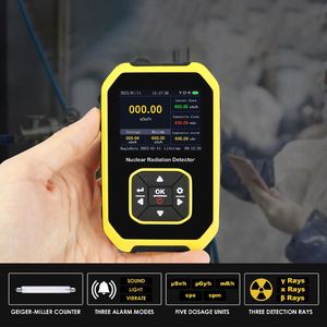 Monitor de Radiación Radioactiva de Alta Calidad, Unidades Conmutables Beta, Gamma y Rayos X, Contador Geiger Recargable, Uso Doméstico - Product Image 2