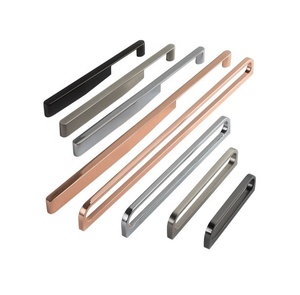 Hot Sale Zinc Alloy Kitchen <strong>Drawer</strong> Wardrobe Furniture <strong>Knob</strong> Cabinet Handles <strong>Rose</strong> <strong>Gold</strong> - Product Image 5