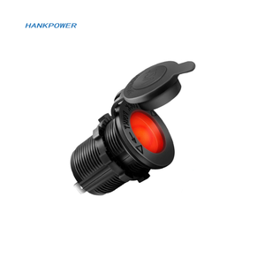 Base d'alimentation modifiée ou allume-cigare avec LED pour prise allume-cigare en plastique étanche pour voiture - Product Image 1