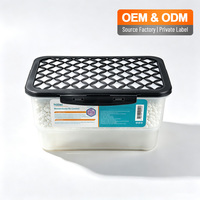Conteneur réutilisable pour absorbeur d'humidité, déshydratant au chlorure de calcium, marque privée