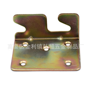 Support d'angle personnalisé en fer zingué, à angle droit, pour meubles et usage domestique - Product Image 4
