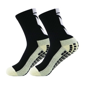 Youth MID-Cut Soccer <b>Socks</b> Outdoor Anti-Slip Breathable Terry Cushion Sweat-Wicking Durable Silicone-<b>Grip</b> Summer Sports - Product Image 2