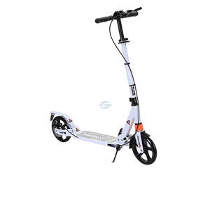 Two PU Wheels Kids Kick Scooter Aluminum Construction Adjustable Height Outdoor Standing Toy - Product Image 1
