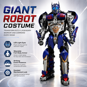 Costume de robot <span class=keywords><strong>Optimus</strong></span> <span class=keywords><strong>Prime</strong></span> de 2,7 m, armure portable pour location événementielle, attraction commerciale, parc à thème, défilé, costume de cosplay géant - Product Image 1