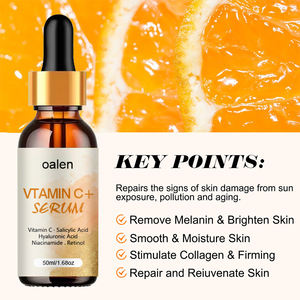 Suero de Vitamina C Orgánico de Marca Privada para el Rostro, Ingredientes Naturales, Antiarrugas, Piel Radiante - Product Image 3