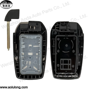 3 nút chìa khóa xe sửa đổi vỏ trường hợp bìa cho TOYOTA RAV4 xe ban đầu phím vỏ - Product Image 3
