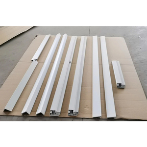 Cadre de <span class=keywords><strong>porte</strong></span> WPC facile à installer sur les grandes murs, cadres de <span class=keywords><strong>porte</strong></span> et appuis de <span class=keywords><strong>porte</strong></span> de grande taille avec étanchéité à l'eau, en couleur blanche et couleur bois - Product Image 5