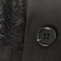 Costume Sense Senior Femme Col V Taille Slim Costume Fermeture à bouton unique Veste de style Blazer avec décoration de bouton