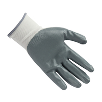 Gants résistants aux coupures de niveau 5 N10590, gants de sécurité en HPPE enduits de PU de calibre 13 pour la fabrication et la manutention du métal et du verre