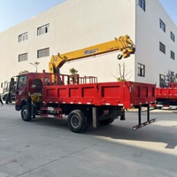 Grue sur camion Ace, Weichai 180 CV, empattement 3,6 m, équipée d'une flèche XC MG de 6,3 tonnes à 4 sections