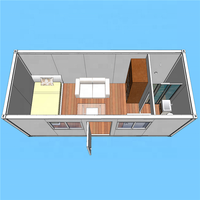 Conteneur de maisons préfabriquées, abri modulaire, récipients
