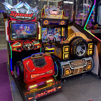 Machine de divertissement Machine de jeu à pièces Arcade Super Speed Racing Machine 42 Inch Hd Display Driving Simulator for Kids