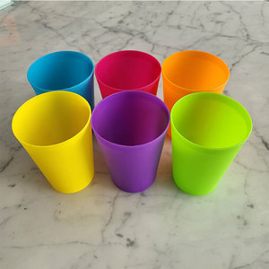 Tazas apilables de plástico para niños, juguete educativo colorido para niños pequeños de 4 a 6 años, accesorios de juego - Product Image 1