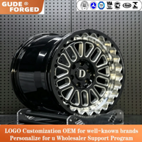 Jantes forgées GUDE 18X12 Beadlock 5x112 5X120 5X114.3 pour voitures de course Drag Racing, compatibles avec BMW, GTR, Supra, F150, SRT, Corvette